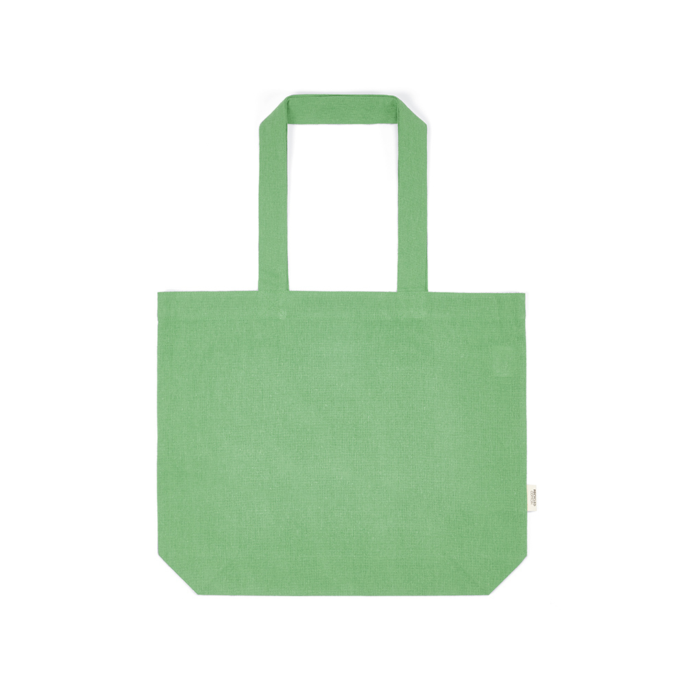 Sac cabas coton recyclé 180g prommotionel Kilimanjaro Vert clair